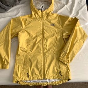 Yellow Northface Raincoat